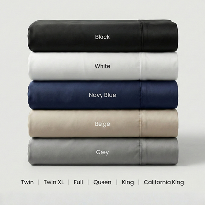 Bamboo Bed Sheets - 4pcs Set