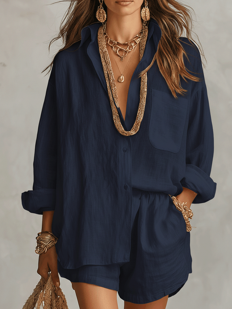 Delphine Linen Co-ord Set