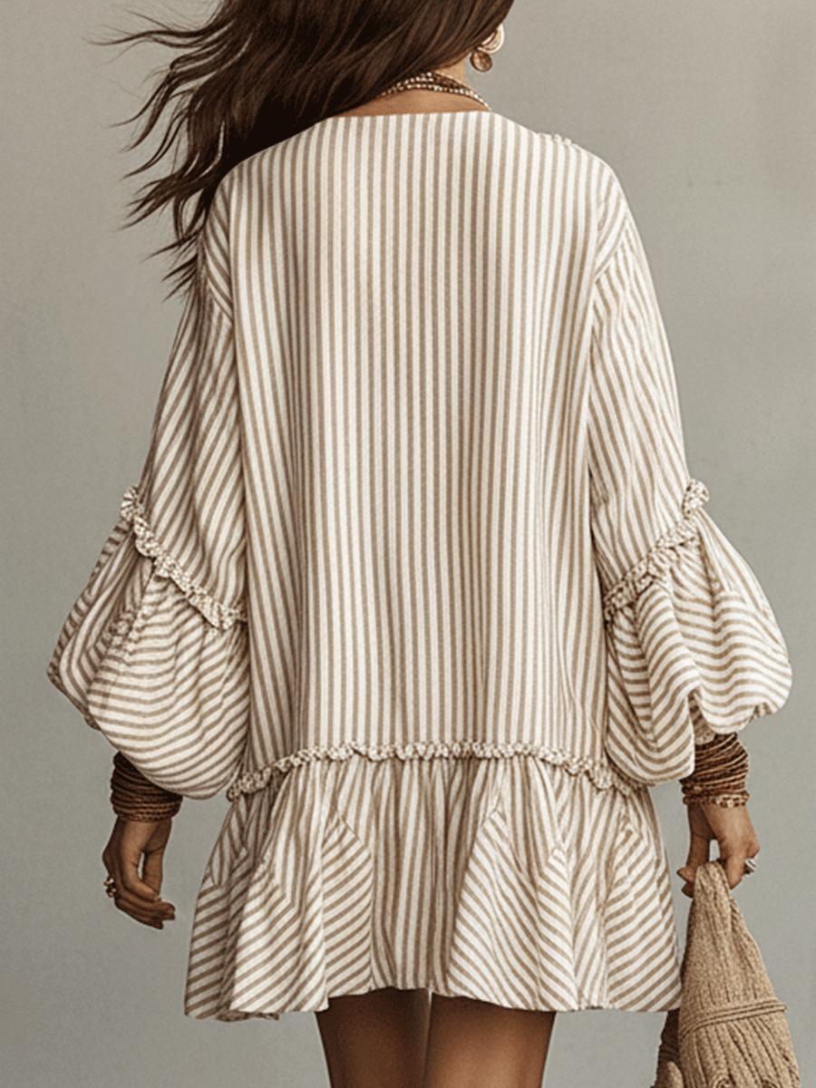 Celestine Ruffle Mini Dress