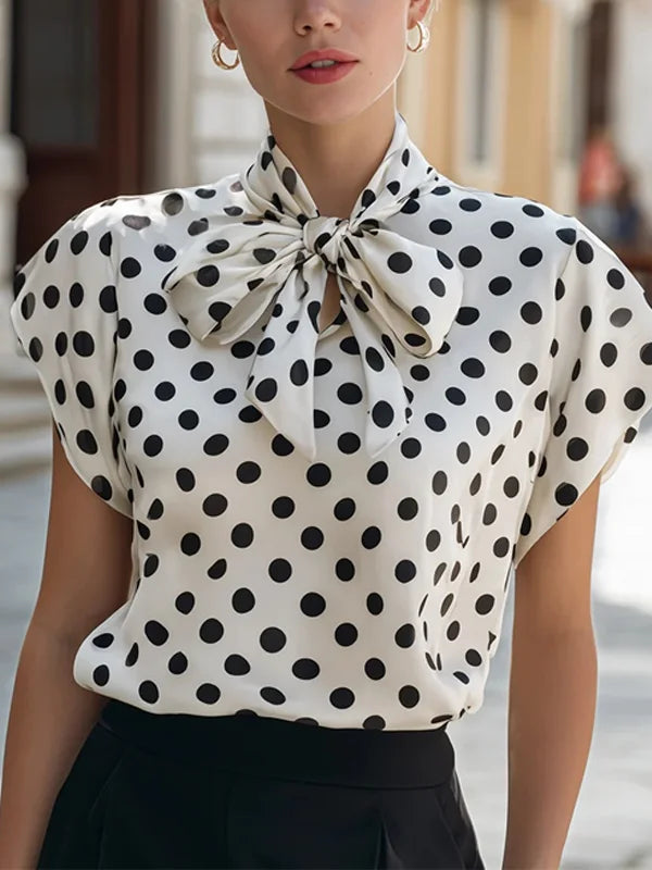 Donatella Satin Top