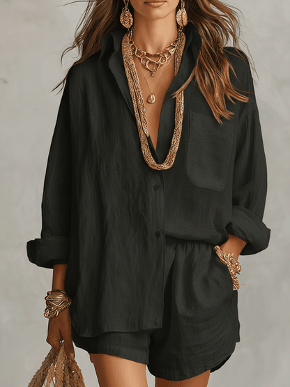Delphine Linen Co-ord Set