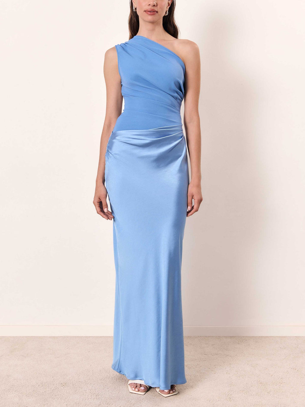 Amaryllis One Shoulder Maxi Dress