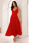 Paloma Red Maxi Dress
