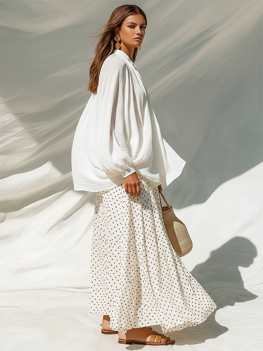 Eudora Linen Long Sleeve Co-ord Set