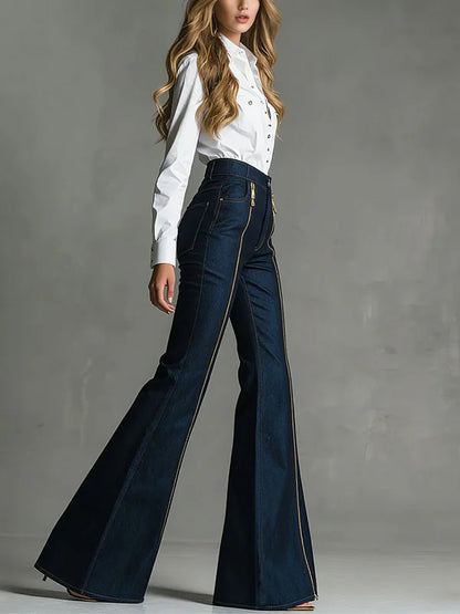 Oriane Blue Trousers