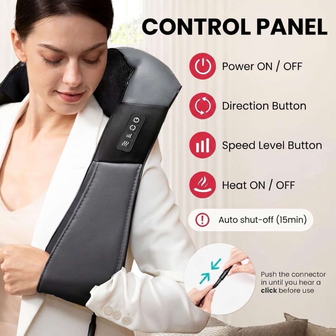 Lumera Shiatsu Neck, Back & Shoulder Massager