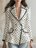 Capucine | Satin Tailored Blazer