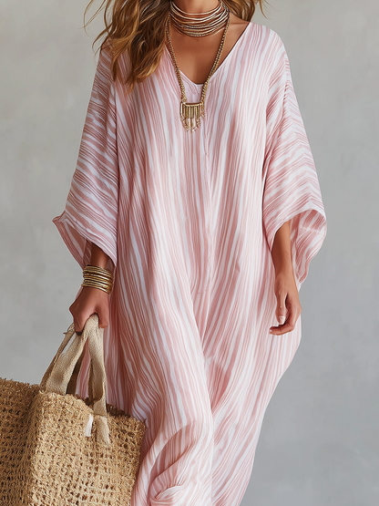 Beatrice Pink Maxi Dress