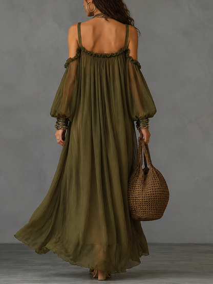 Margaux Off-Shoulder Maxi Dress