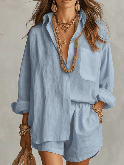 Delphine Linen Co-ord Set