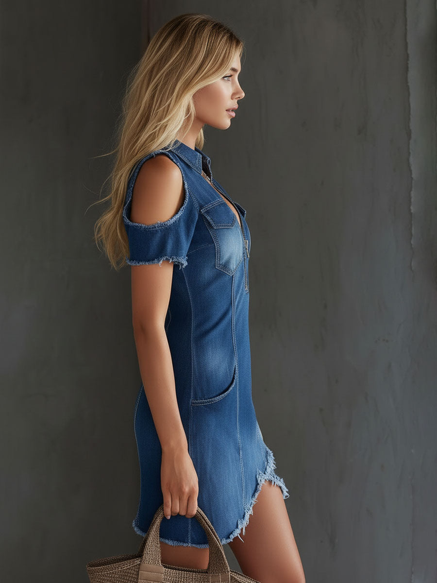 Evana Off-Shoulder Mini Dress