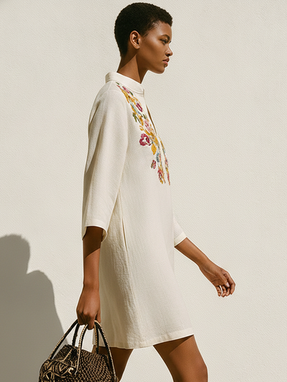 Tamsin Linen Mini Dress