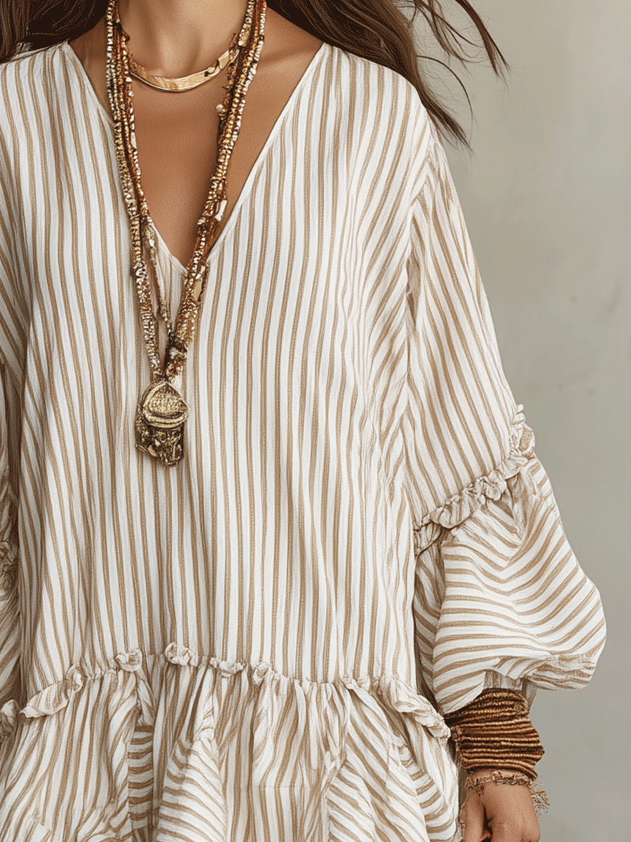 Celestine Ruffle Mini Dress