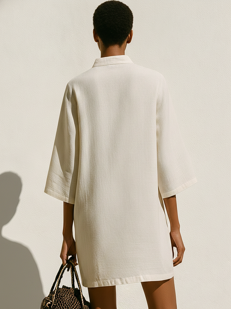 Tamsin Linen Mini Dress