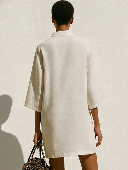 Tamsin Linen Mini Dress