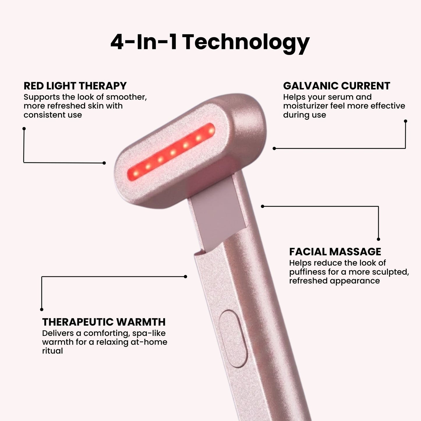 Lumera 4-in-1 Red Light Therapy Wand