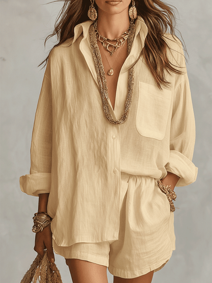 Delphine Linen Co-ord Set