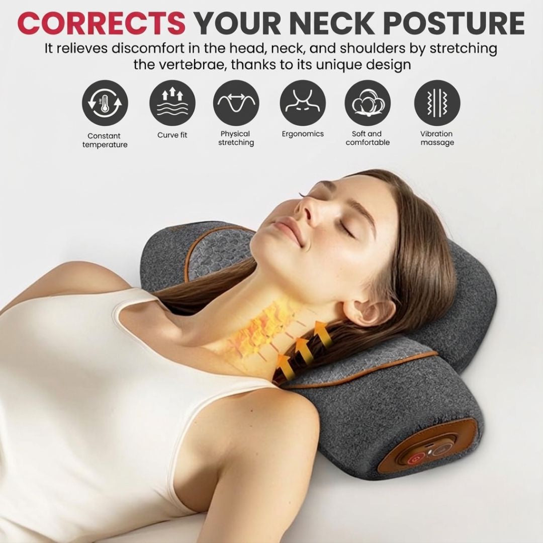 Lumera 3-in-1 Neck Massager Pillow