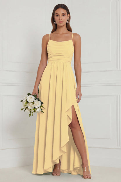 Heloise Sage Ruffle Dress