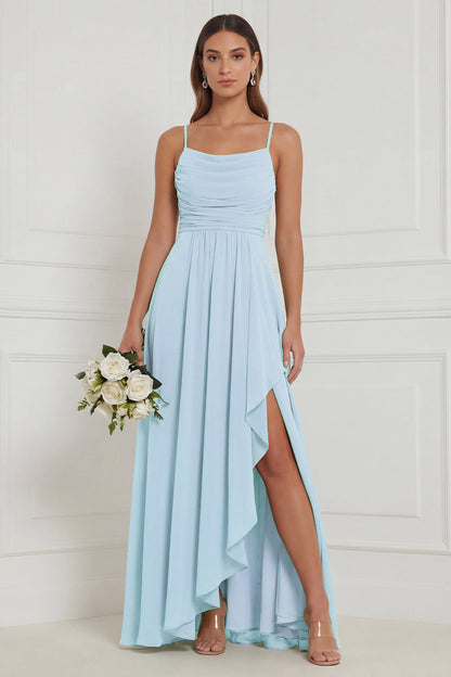 Heloise Sage Ruffle Dress