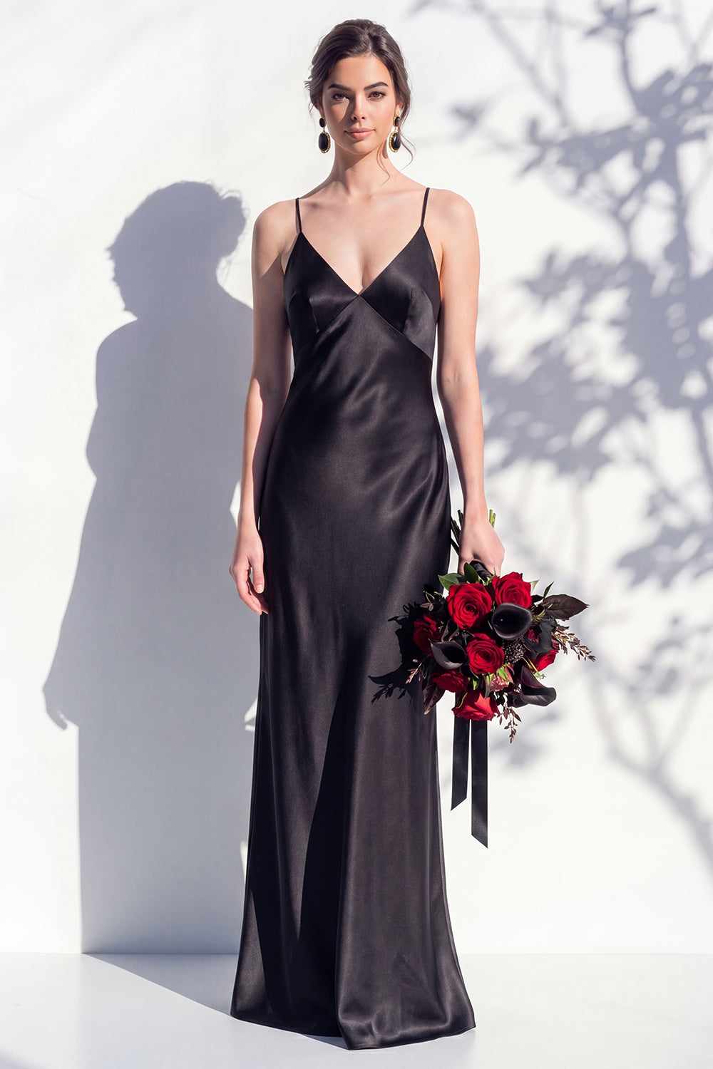 Rosabel Sage Satin Dress