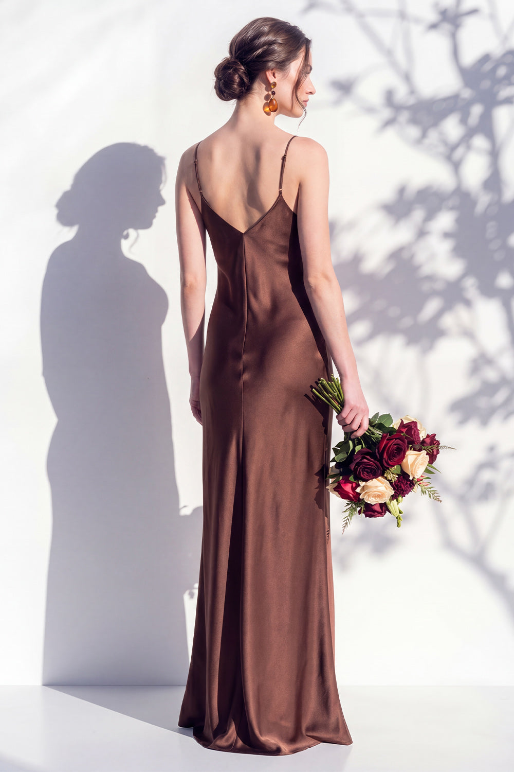 Rosabel Sage Satin Dress