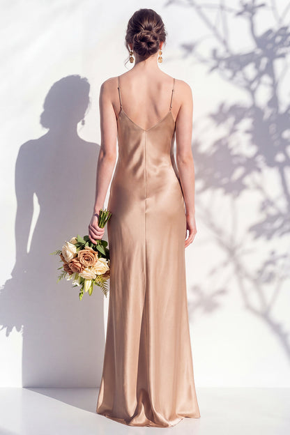 Rosabel Sage Satin Dress