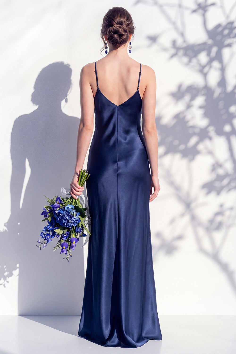 Rosabel Sage Satin Dress