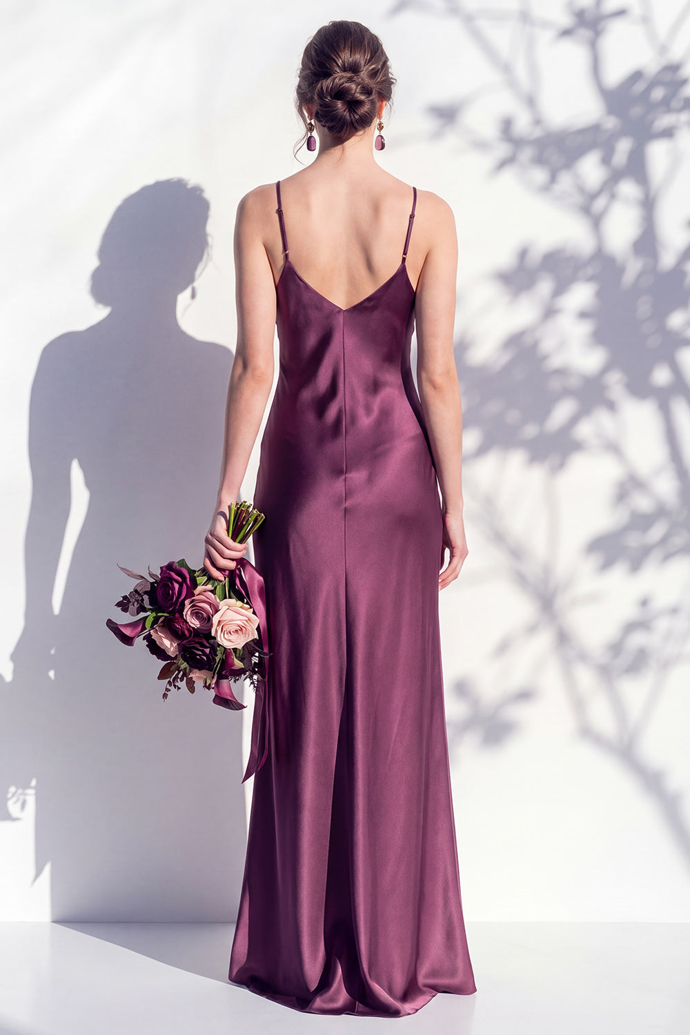 Rosabel Sage Satin Dress