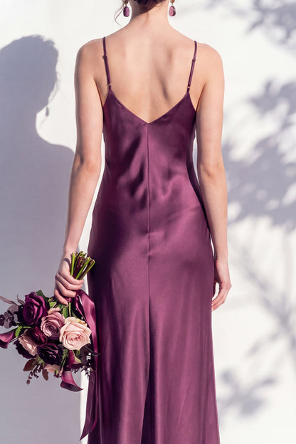 Rosabel Sage Satin Dress