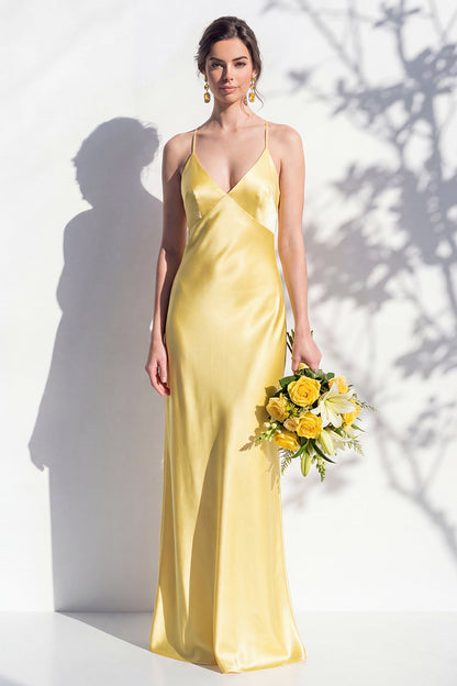 Rosabel Sage Satin Dress