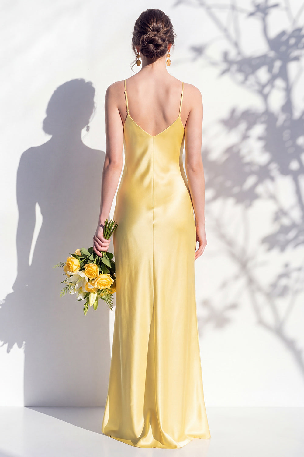 Rosabel Sage Satin Dress