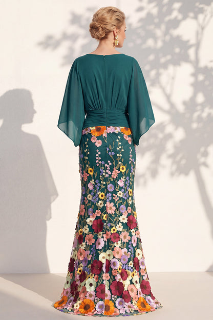 Severine Lilac V-Neck Dress