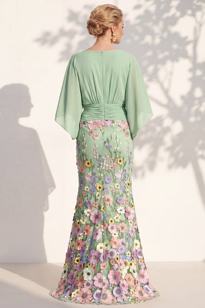 Severine Lilac V-Neck Dress