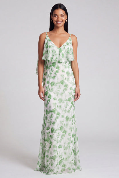 Philippa Blue Floral Maxi Dress