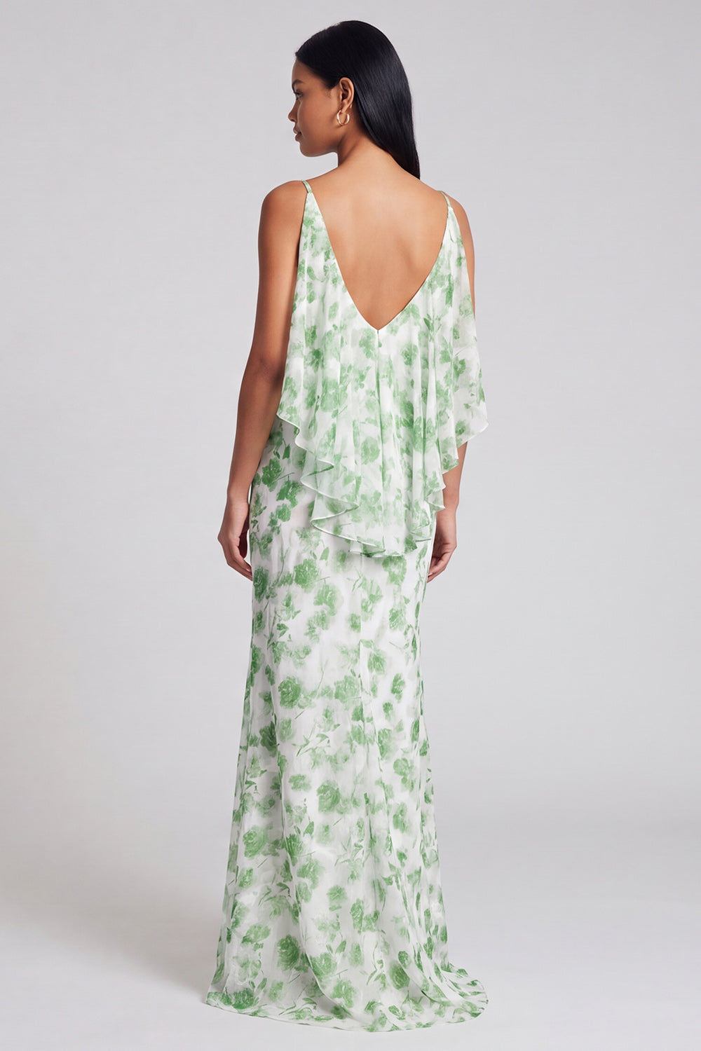 Philippa Blue Floral Maxi Dress