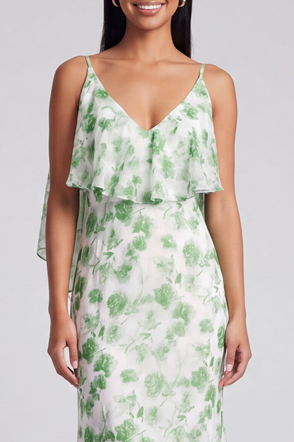 Philippa Blue Floral Maxi Dress