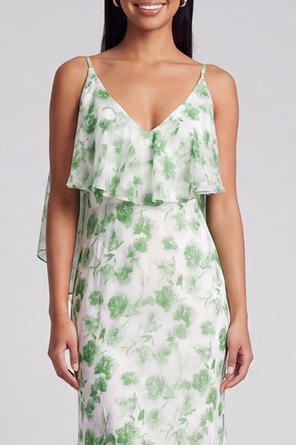 Philippa Blue Floral Maxi Dress