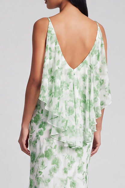 Philippa Blue Floral Maxi Dress