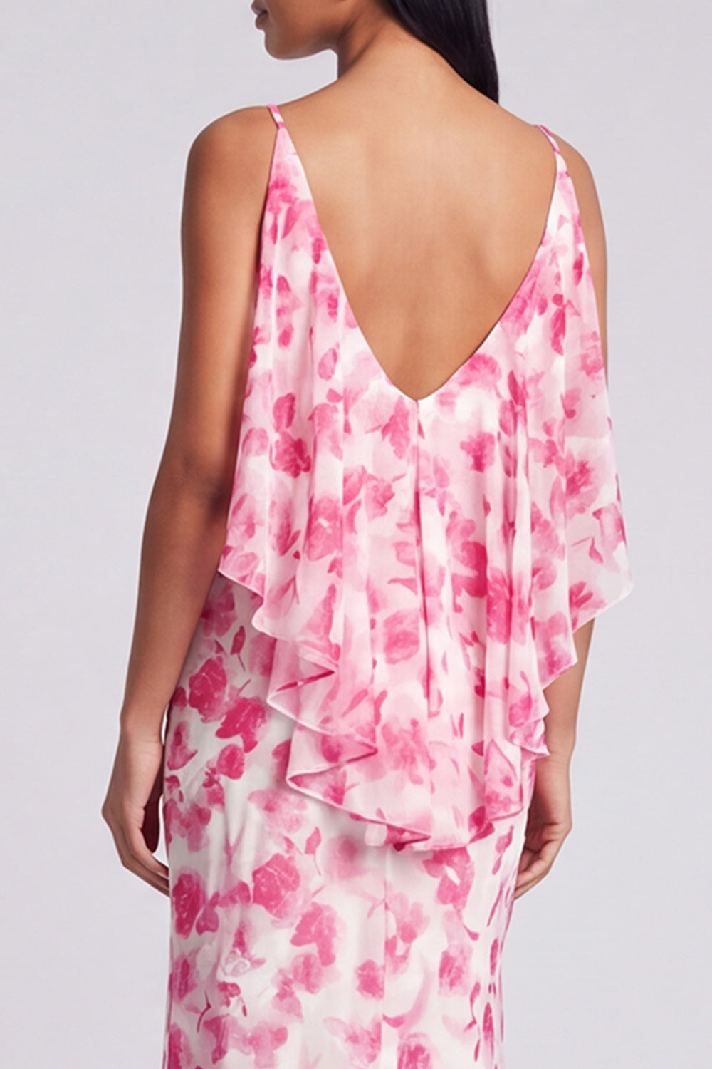 Philippa Blue Floral Maxi Dress