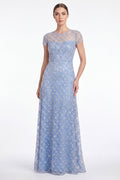 Ilaria Blue A-Line Dress