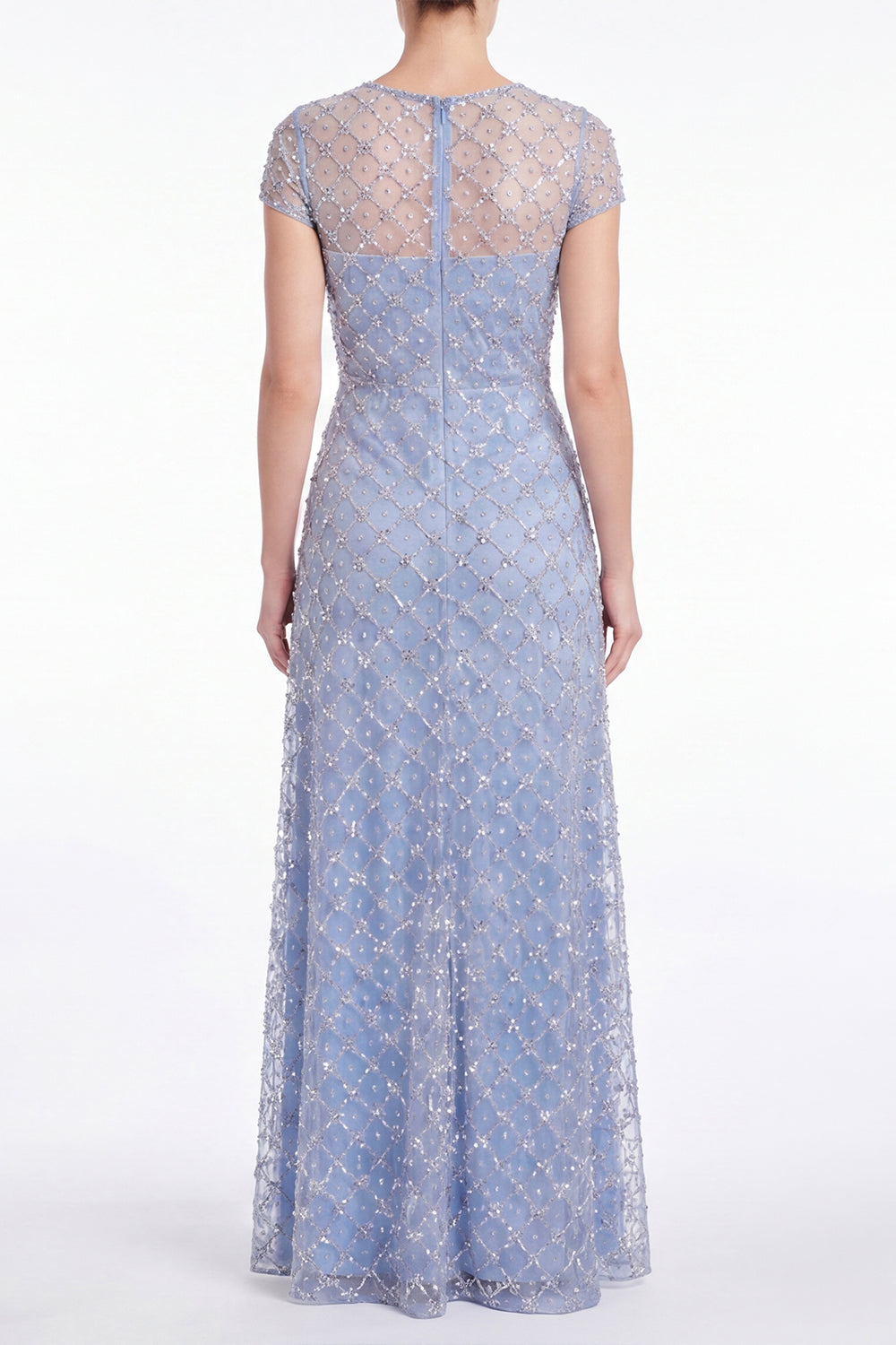 Ilaria Blue A-Line Dress