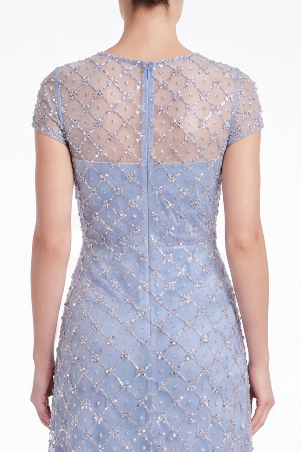 Ilaria Blue A-Line Dress