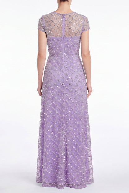 Ilaria Blue A-Line Dress