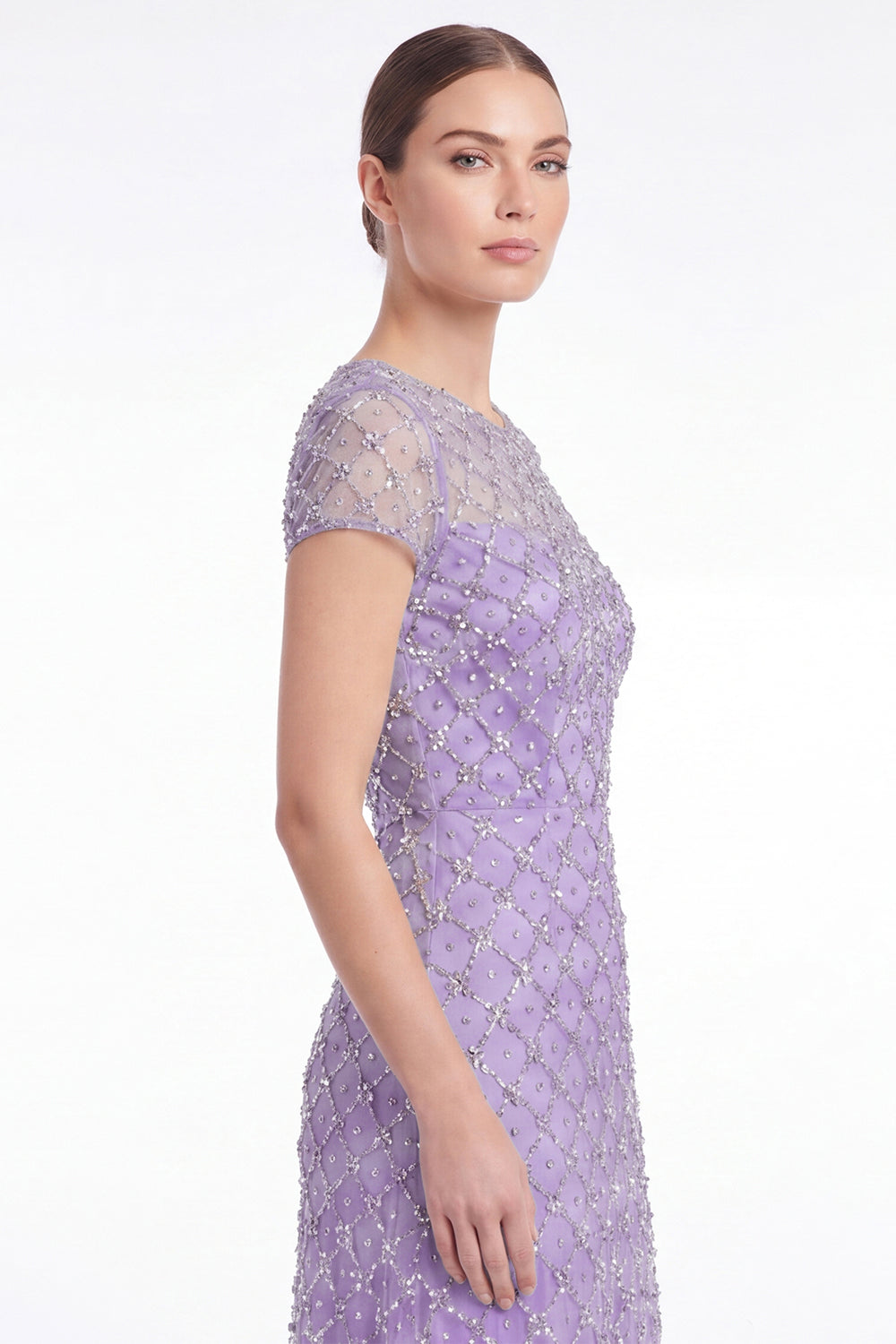Ilaria Blue A-Line Dress
