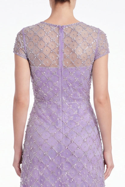 Ilaria Blue A-Line Dress