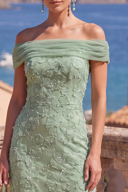 Morwenna Green Floral Midi Dress