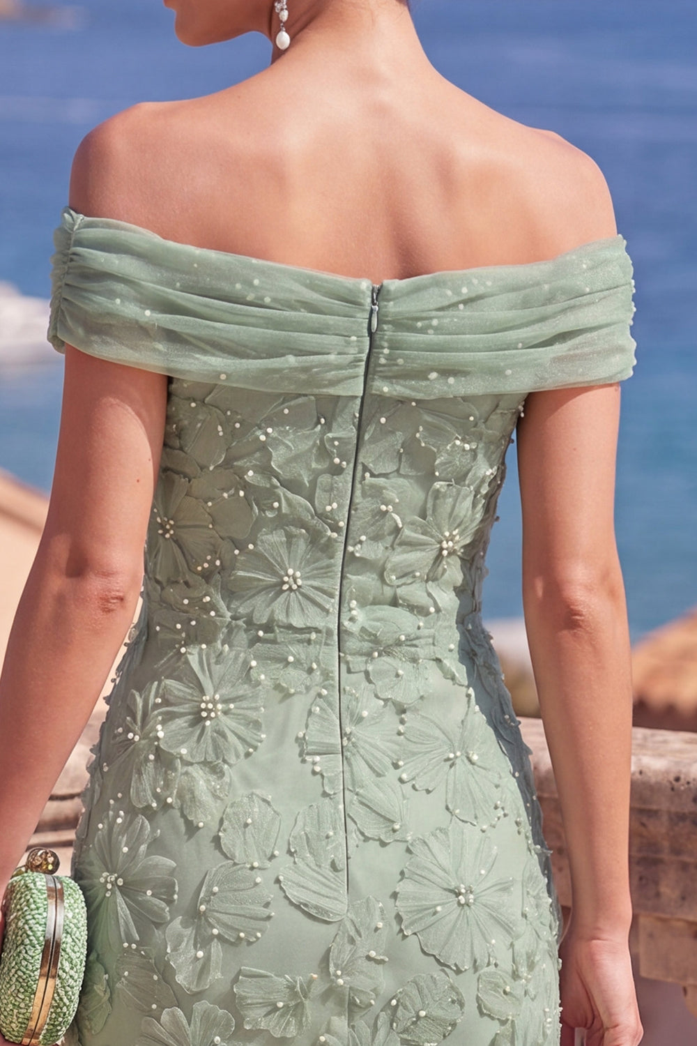 Morwenna Green Floral Midi Dress