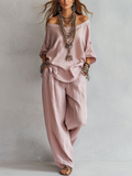 Cordelia Pink Linen Co-ord Set
