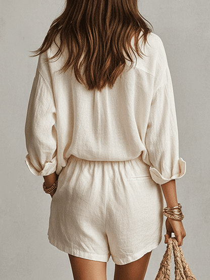 Delphine Linen Co-ord Set